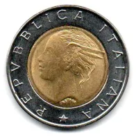Itália - 1995 - 500 Lire - Foto 2