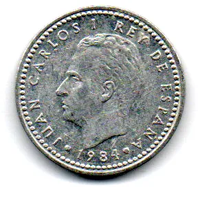 Espanha - 1984 - 1 Peseta
