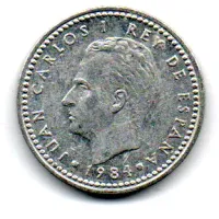 Espanha - 1984 - 1 Peseta