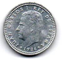 Espanha - 1986 - 1 Peseta