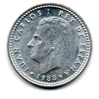 Espanha - 1988 - 1 Peseta