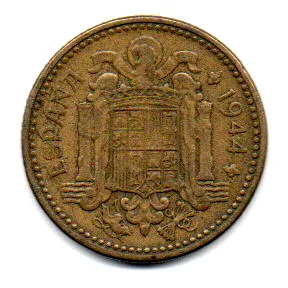 Espanha - 1944 - 1 Peseta