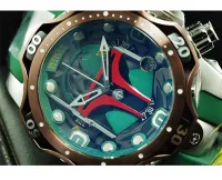 Relógio Invicta Men's Star Wars Boba Fett 40481 Quartz Watch + Frete grátis - Foto 6