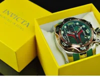 Relógio Invicta Men's Star Wars Boba Fett 40481 Quartz Watch + Frete grátis - Foto 10