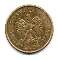 Polônia - 2008 - 50 Groszy