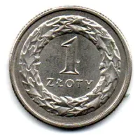 Polônia - 1992 - 1 Zloty - Foto 2