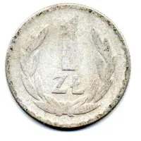 Polônia - 1949 - 1 Zloty - Foto 2