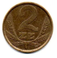 Polônia - 1981 - 2 Zlote - Foto 2