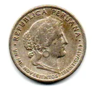 Peru - 1934 - 5 Centavos