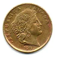 Peru - 1963 - 5 Centavos