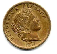 Peru - 1957 - 10 Centavos
