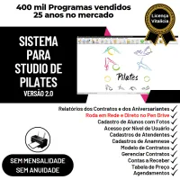 Sistema para Gerenciar Studio de Pilates com Agendamento v2.0 — imagem principal
