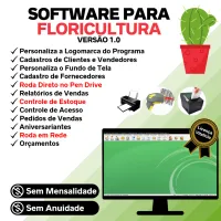 Software Para Floricultura E Pedido De Vendas + Estoque V1.0 — imagem principal