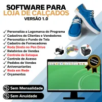 Software Para Loja De Calçados + Pedido Vendas E Estoque 1.0 — imagem principal