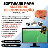 Software Para Material De Construção + Vendas E Estoque V1.0 — imagem principal