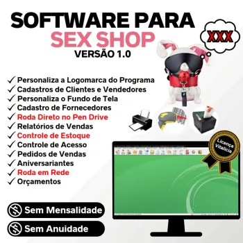 Software Para Sex Shop Com Pedido De Vendas + Estoque V1.0