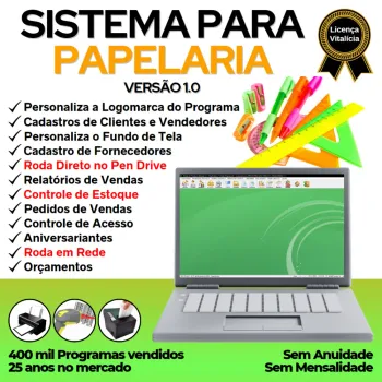 Sistema Papelaria E Presentes Pedido Vendas E Estoque V1.0