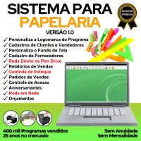 Sistema Papelaria E Presentes Pedido Vendas E Estoque V1.0 — imagem principal