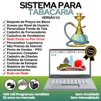 Sistema Pdv Para Tabacaria Com Estoque E Financeiro V1.0 — imagem principal