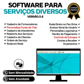 Software Ordem De Serviço E Orçamento Diversos 2.6 Fpqsystem
