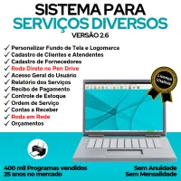Sistema Ordem De Serviço E Orçamento Diversos 2.6 Fpqsystem — imagem principal