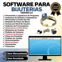Software Para Bijuterias Com Estoque + Vendas Financeiro 2.0 — imagem principal