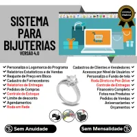 Sistema Bijuterias Com Vendas + Estoque E Financeiro V4.0