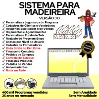 Sistema Para Madeireira Com Vendas E Financeiro V3.0 Plus — imagem principal
