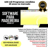Software Para Madeireira Com Vendas E Financeiro V3.0 Plus — imagem principal