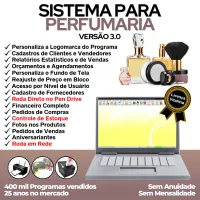 Sistema Para Perfumaria Com Estoque E Financeiro V3.0 Plus — imagem principal