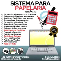 Sistema Para Papelaria E Presente Estoque E Financeiro V3.0 — imagem principal