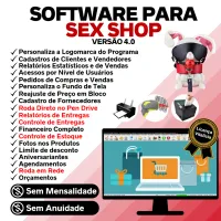 Software Para Loja Sex Shop + Vendas Estoque Financeiro V4.0 — imagem principal