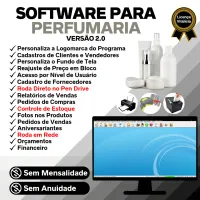 Software Para Perfumaria + Estoque + Vendas Financeiro V2.0