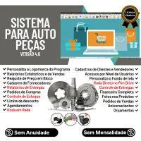 Sistema Para Auto Peças Com Vendas + Estoque Financeiro 4.0 — imagem principal