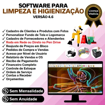 Software para Serviços De Limpeza E Higienização Com Financeiro 4.6
