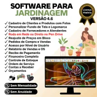 Software Ordem De Serviço Para Jardinagem + Financeiro V4.6 — imagem principal