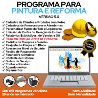 Programa Para Serviços De Pintura E Reforma + Financeiro 5.6 — imagem principal