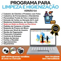 Programa para Serviços De Limpeza E Higienização + Financeiro 5.6 — imagem principal
