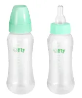 Mamadeira hospitalar autoclavável 250ml, com bico redondo em silicone. Em polipropileno, atóxico, livre de Bisfenol-A, gargalo super higiênico, sem reentrâncias, sem desenhos, resistente à autoclave a