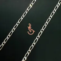 Corrente de prata 950 Grumet - 60 cm  - 200136 - Foto 3