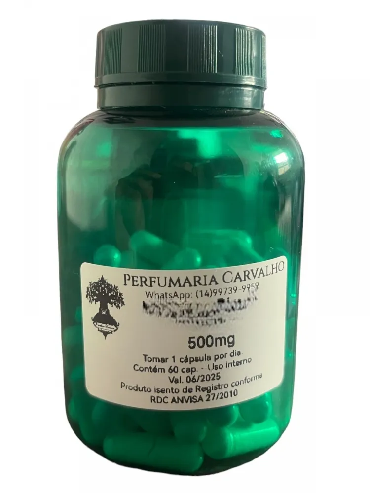 Ora pro nóbis 500mg com 120 cápsulas 
