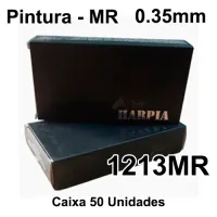Agulhas HARPIA - PINTURA CURVADA 1213MR - Caixa c/ 50 agulhas