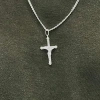 Pingente de prata crucifixo - PF285 - Foto 2