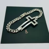 Pulseira de prata 950 masculina - PUC100 - Foto 2