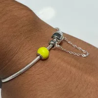  Berloque de Prata 950 - Separador Verde - 251189 - Foto 2