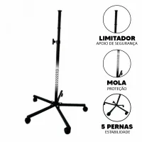 PEDESTAL COMPLETO PARA SECADOR  - Foto 3