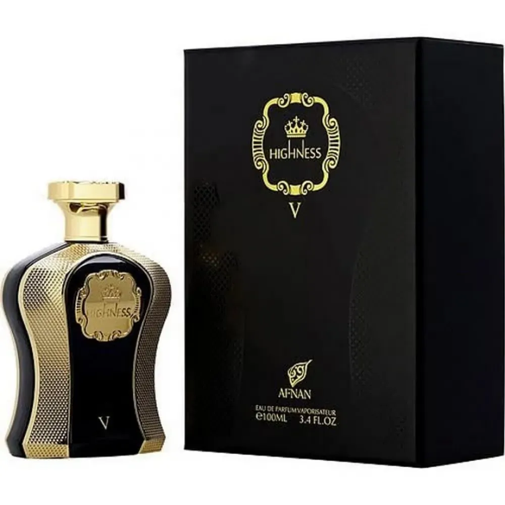 Perfume unissex Afnan Highness V Black Edp 100ml Imagem