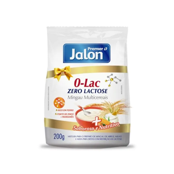 MINGAU JALON DE MULTICEREAIS 200G ZERO LACTOSE