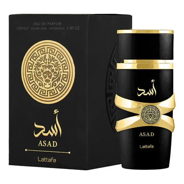 Perfume Masculino ASAD - LATTAFA Eau de Parfum 100ML