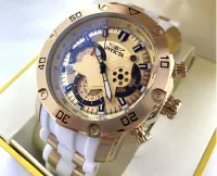 Relógio Invicta Pro Diver 23424 Banhado A Ouro 18k 50mm Original + Frete Gratis - Foto 2